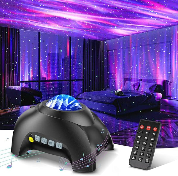 Northern Galaxy Light Aurora Projector with 33 Light Effects, LED Star